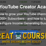 The YouTube Creator Academy By Graham Stephan - Free Download Course - The Real Estate Agent Academy