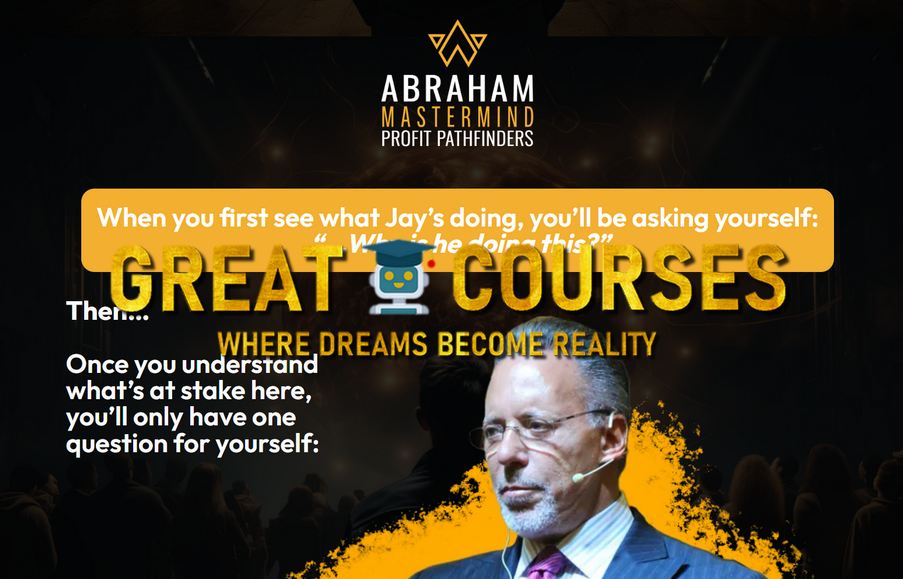 The Abraham Mastermind By Jay Abraham - Free Download Course