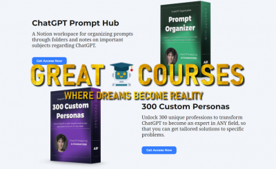 ChatGPT Prompt Hub + 300 Custom Personas By Drake Surach - Free Download