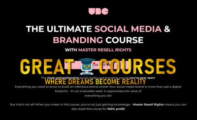 Ultimate Branding Course By Shyanne Queen - Free Download MRR