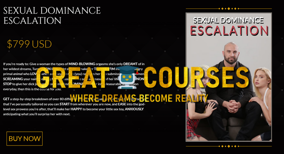 Sexual Dominance Escalation By Stirling Cooper - Free Download Course Sexual Dominance Escalation By Stirling Cooper - Free Download Course