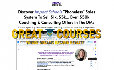 Impact School Method By Lauren Tickner - Free Download Course