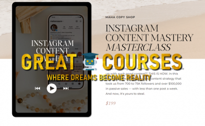 Instagram Content Mastery By Maha Copy Co. - Free Download Masterclass Course