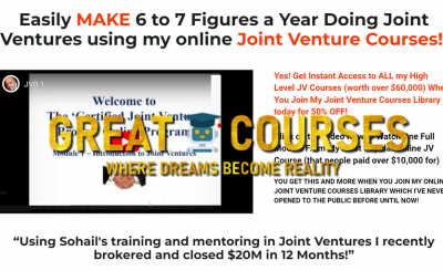 Joint Venture Courses By Sohail Khan - Free Download All JV University Courses