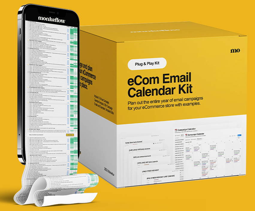 Email Calendar Kit 📅 + Email Bible Checklist