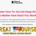 Pillars Of Productivity Course By Tiago Forte - Free Download