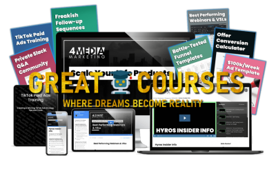 Scale Your Info Products + TikTok Mastery By 4Media Marketing - Free Download Course