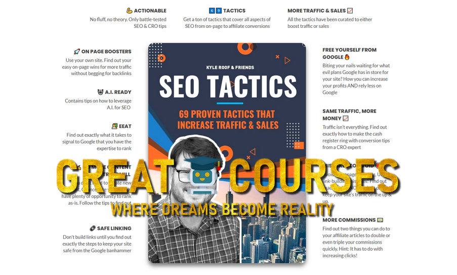SEO Tactics Book By Kyle Roof - Free Download Course + Tutorial Videos + SEO Checklist