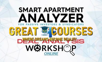 Smart Apartment Analyzer & Deal Analysis Workshop Bundle By Think Multifamily - Free Download Tool & Course - Mark And Tamiel Kenney
