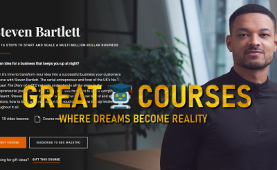 The 16 Steps To Start And Scale A Multi-Million-Dollar Business By Steven Bartlett - Free Downoad Course - BBC Maestro