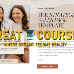 The Strategic Sales Page Template By Maha Copy Co - Free Download Templates - The Maha Copy Shop