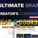 Creator's Companion Ultimate Brain By Thomas Frank - Free Download Course Mega Bundle + Notion Template