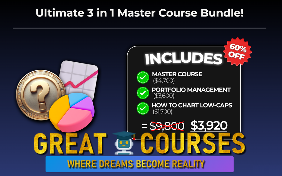Ultimate 3 In 1 Master Course Bundle By Crypto Archie - Free Download