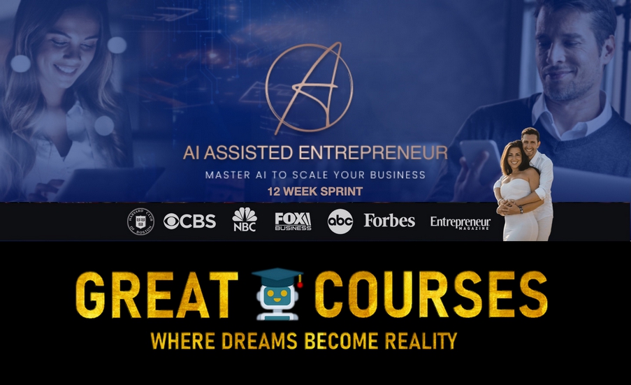 AI Assisted Entrepreneur 12 Week Sprint By Kane & Alessia Minkus - Free Download Course - AI-Assisted Academy