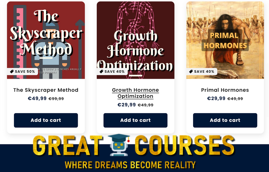 The Skyscraper Method + Primal Hormones By Aesthetic Alimentum - Free Download Courses Bundle