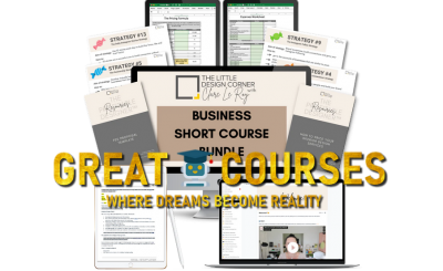 Business Short Course Bundle By Clare Le Roy - Free Download The Little Design Corner