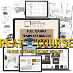The Full Canva Template Bundle For Designers By Clare Le Roy - Free Download