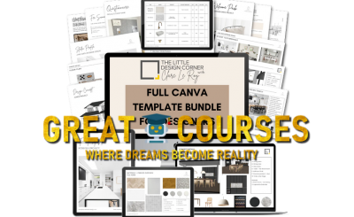 The Full Canva Template Bundle For Designers By Clare Le Roy - Free Download