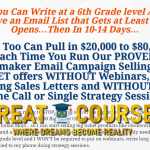 Big Ticket Email Mojo By Travis Sago - Free Download Course