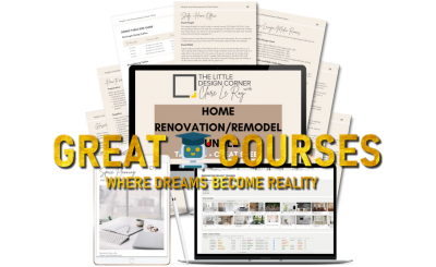 The Home Renovation/Remodel Bundle By Clare Le Roy - Free Download - The Little Design Corner