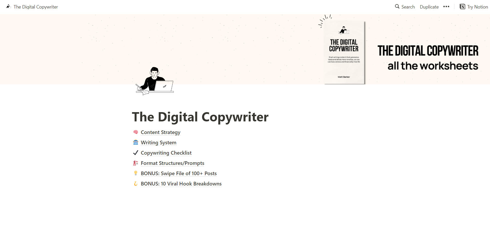 The Digital Copywriter By Matt Barker - Free Download Course