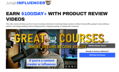 Jungle Influencer Full Course By Matt Donley - Free Download Amazon Training