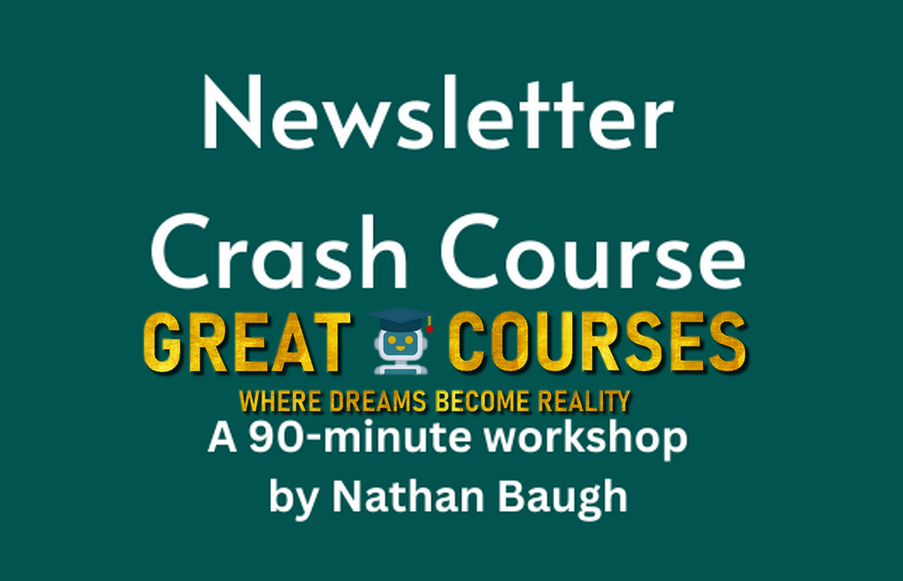 Newsletter Crash Course By Nathan Baugh - Free Download Course