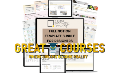 Full Notion Template Bundle For Designers By Clare Le Roy - Free Download - The Little Design Corner