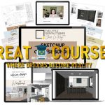 The Little Design Corner - SketchUp Beginner + Intermediate Course Bundle By Clare Le Roy - Free Download