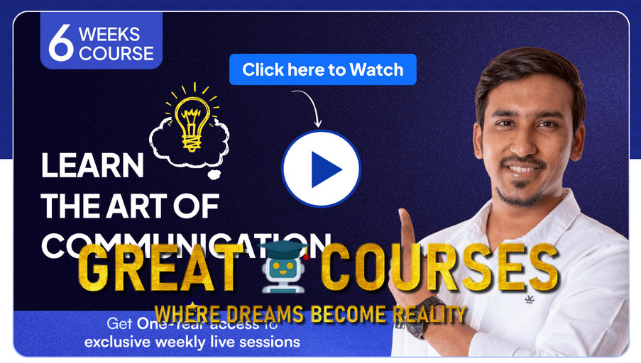 Communication Masterclass 2.0 By Ganesh Prasad - Free Download Course Communication Masterclass 2.0 By Ganesh Prasad - Free Download Course