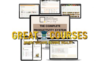 The Little Design Corner - The Complete Productivity System By Clare Le Roy - Free Download Bundle