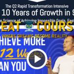 The 12-Week Rapid Transformation Q2 Intensive By Benjamin Hardy - Free Download Course