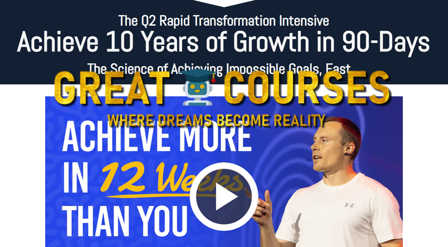 The 12-Week Rapid Transformation Q2 Intensive By Benjamin Hardy - Free Download Course The 12-Week Rapid Transformation Q2 Intensive By Benjamin Hardy - Free Download Course