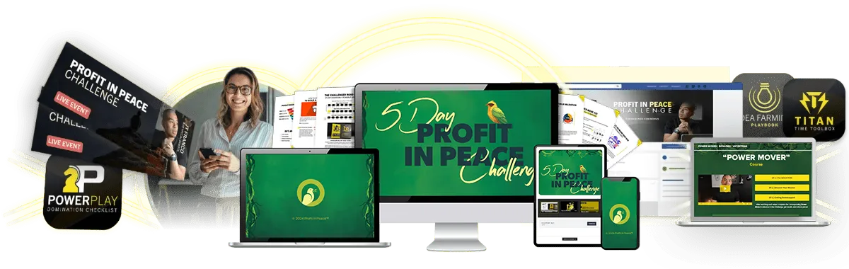 Profit In Peace LIVE 5-Day Challenge By JT Franco - Free Download Course