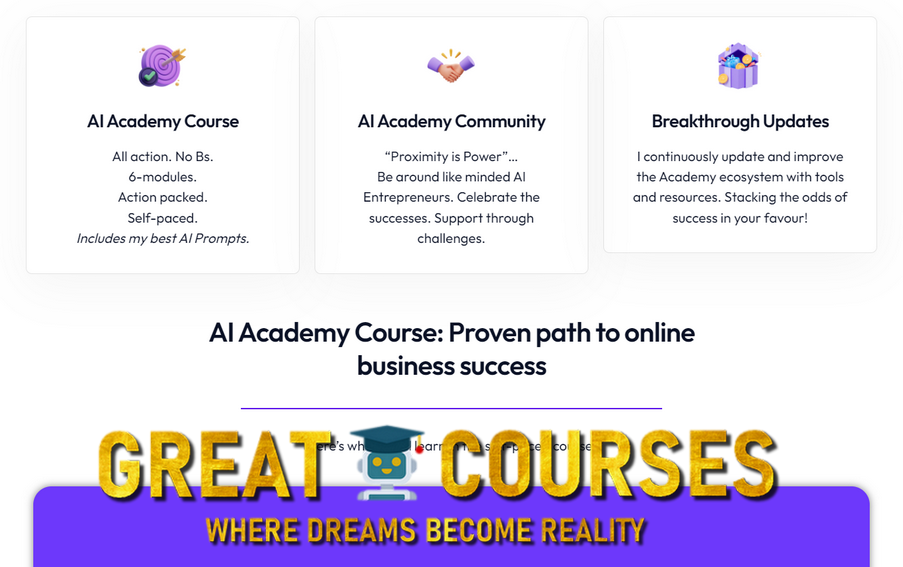 The AI Business Breakthrough Academy By Kyle Balmer - Free Download Course The AI Business Breakthrough Academy By Kyle Balmer - Free Download Course