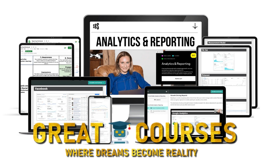 Analytics & Reporting By Katie Wight - Free Download Course Strong Brand Social