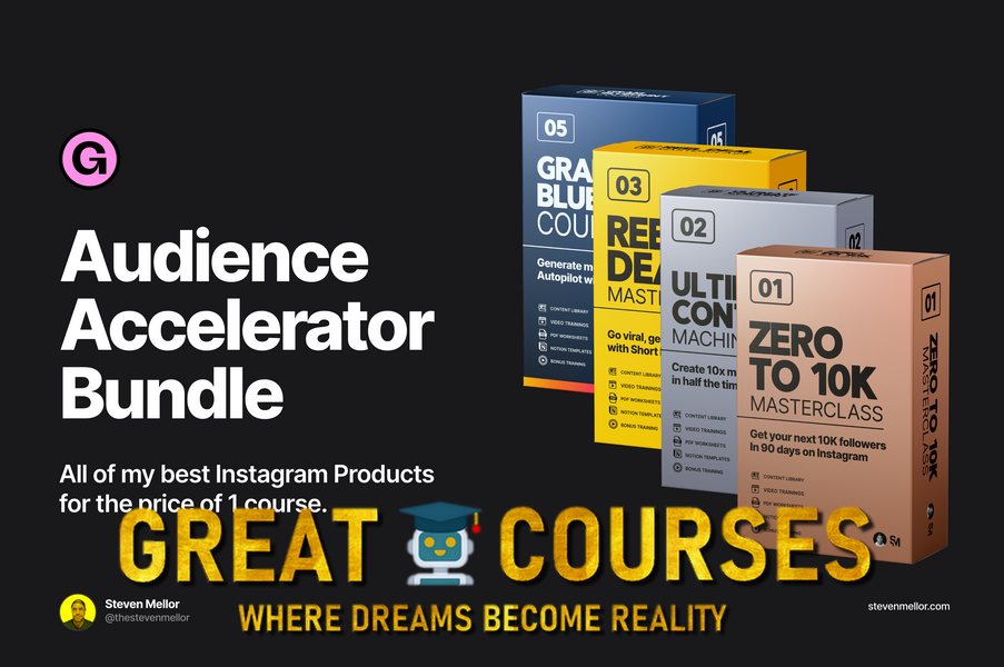 Audience Accelerator Bundle By Steven Mellor - Free Download Courses Audience Accelerator Bundle By Steven Mellor - Free Download Courses