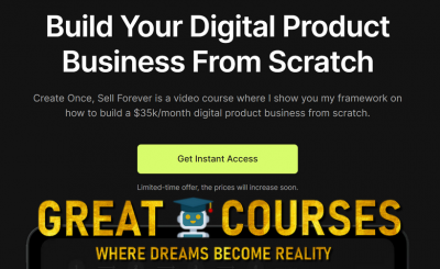 Create Once, Sell Forever Bundle Edition With All Bonuses By Modest Mitkus - Free Download Course