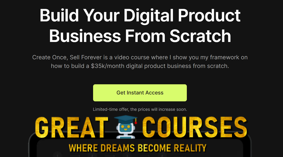 Create Once, Sell Forever Bundle Edition With All Bonuses By Modest Mitkus - Free Download Course