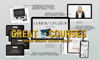 Course Creator School By Gemma Bonham-Carter - Free Download Course