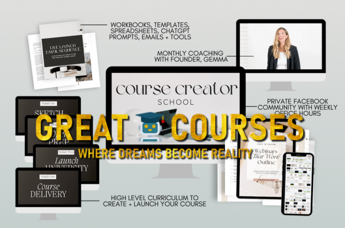 Course Creator School By Gemma Bonham-Carter - Free Download Course