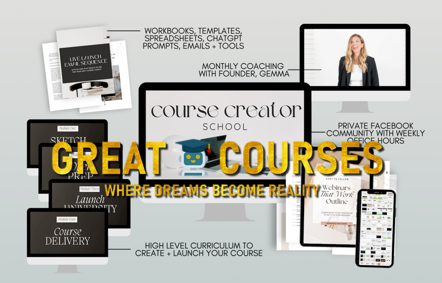 Course Creator School By Gemma Bonham-Carter - Free Download Course