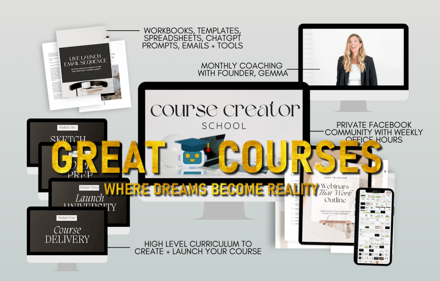 Course Creator School By Gemma Bonham-Carter - Free Download Course Course Creator School By Gemma Bonham-Carter - Free Download Course