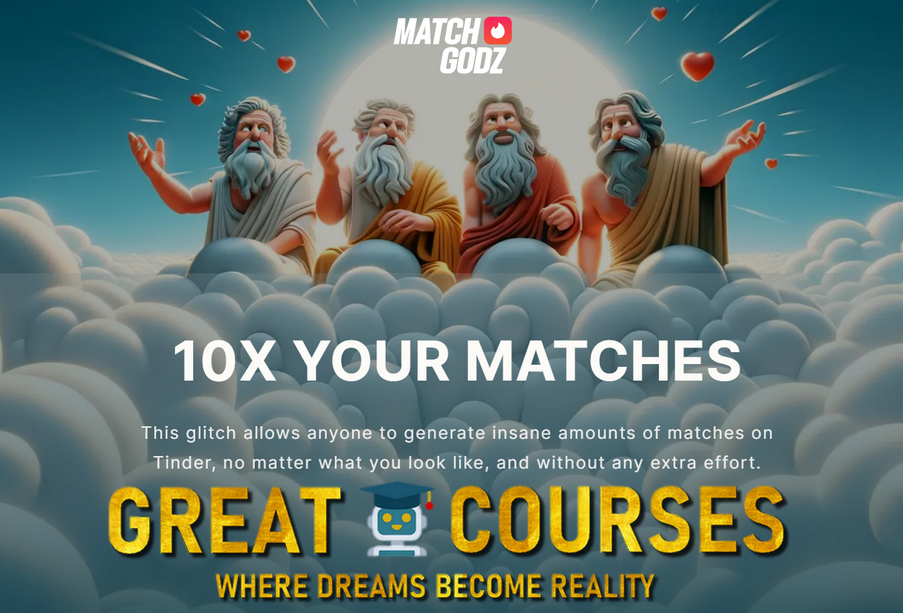 MatchGodz - Unlock Endless Tinder Matches - Free Download Method Glitch - Match Godz + Ultimate Profile Guide