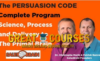 The Persuasion Code: Science, Methods, Process And Delivery - Free Download Bundle Courses - The Complete Program By Dr. Christophe Morin & Patrick Renvoise - Sales Brain