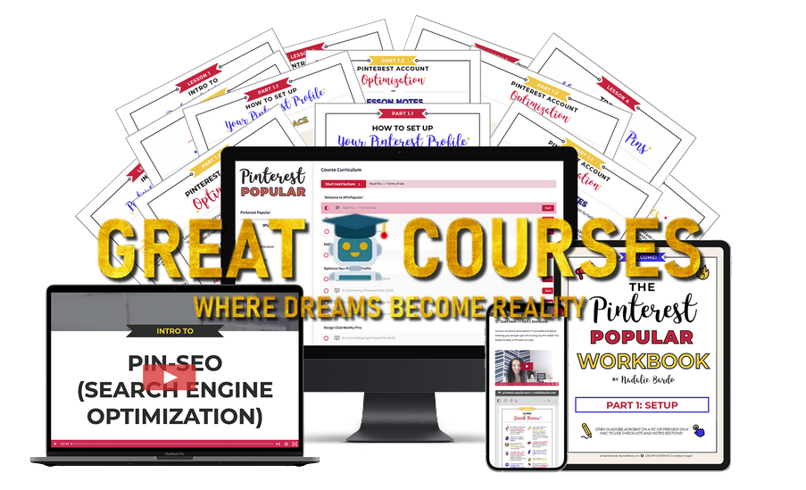 Pinterest Popular By Nadalie Bardo - Free Download Course Pinterest Popular By Nadalie Bardo - Free Download Course