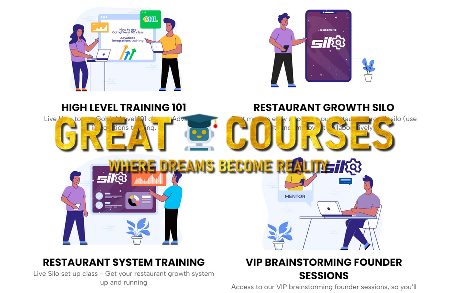Restaurant Growth Silo Engine By Jason Bell - Free Download Course + Silo + GoHighLevel Account