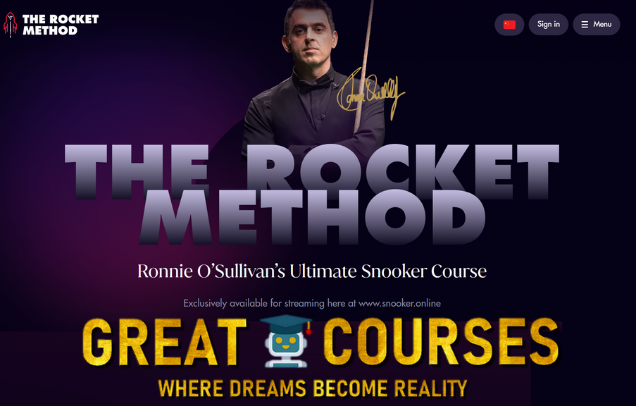 The Rocket Method By Ronnie O’Sullivan - Free Download Snooker Course