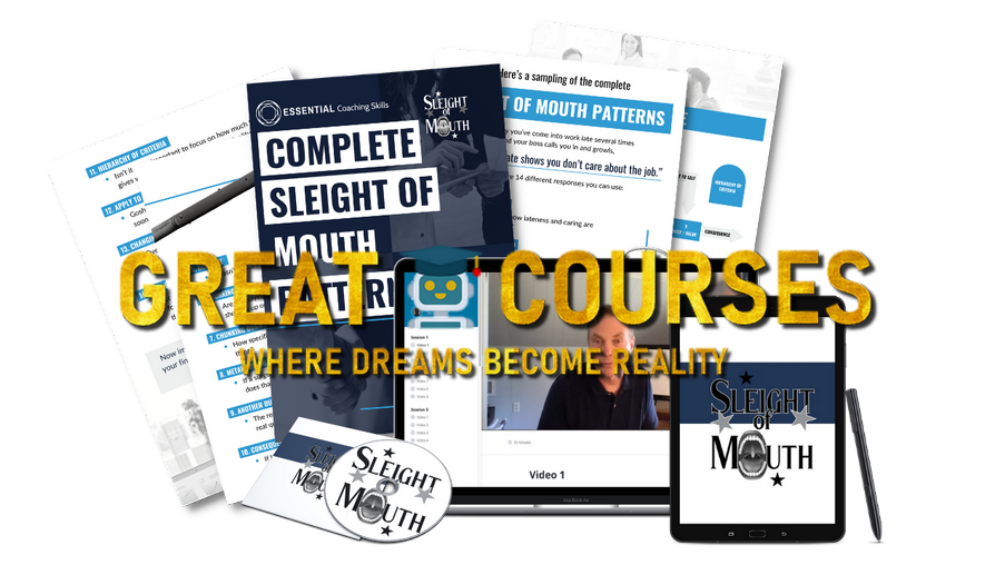 Sleight Of Mouth By Doug O'Brien - Free Download Course - Group Study Program With Live Coaching