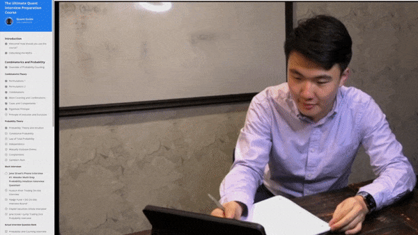 The Flagship Quant Finance Interview Preparation Course - The Quant Guide - Free Download Course
